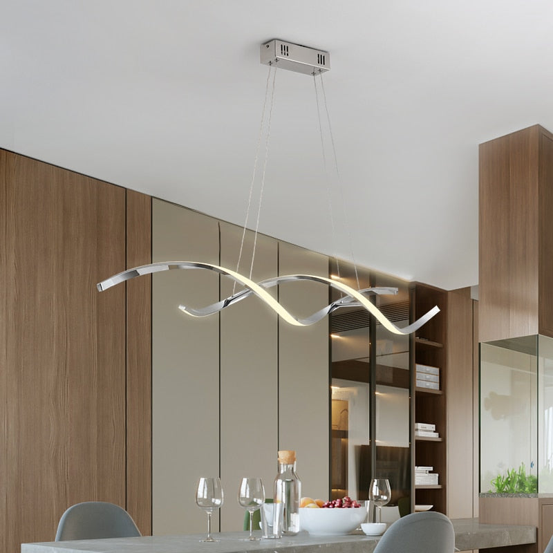 Moderne Helikale Pendelleuchte