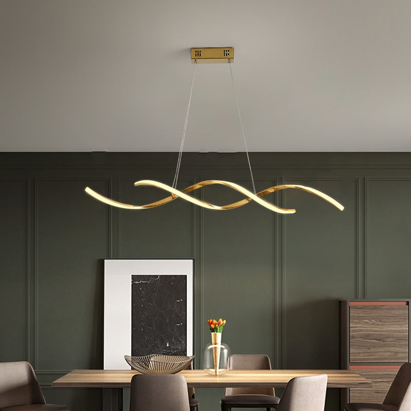 Moderne Helikale Pendelleuchte