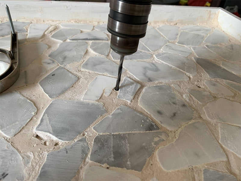 Silberne Moderne Hausnummern