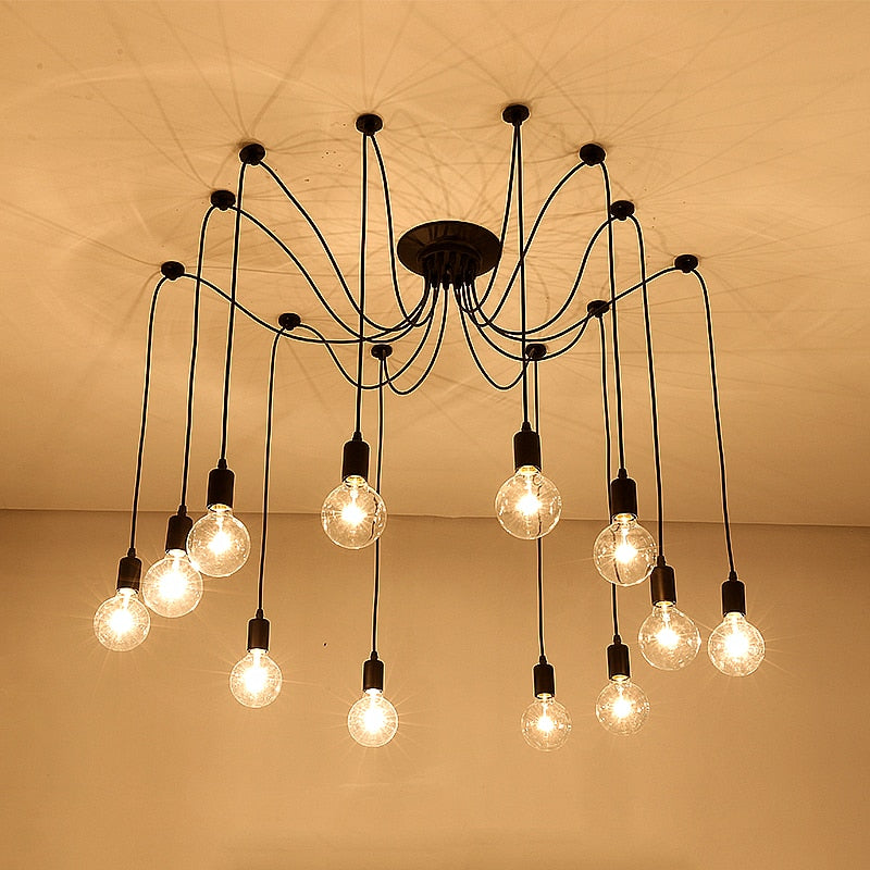 Multi-Cable Spider Kronleuchter