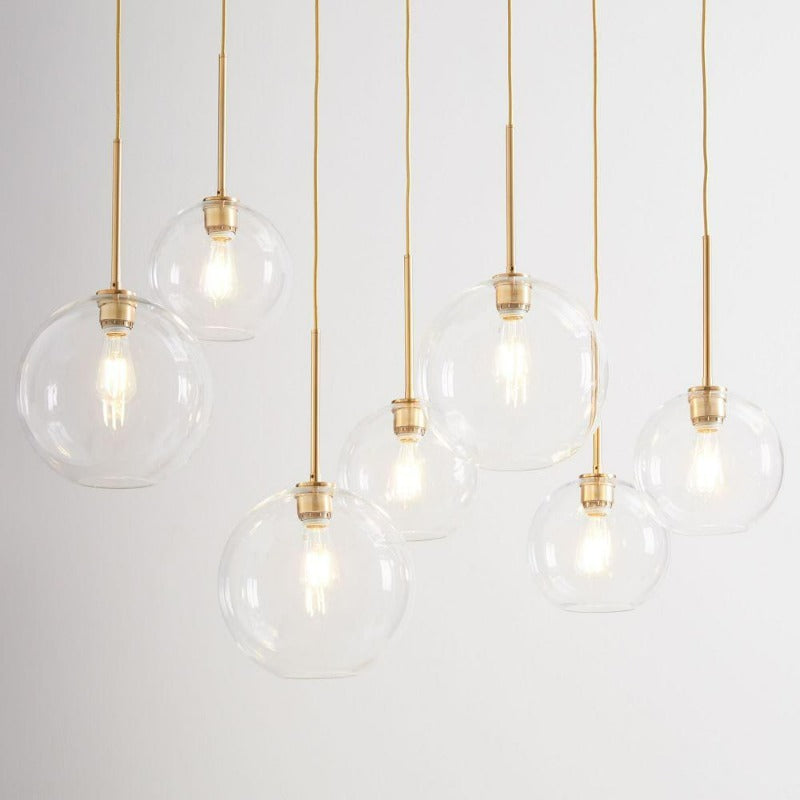 Zaire - Moderne Glas Globe Pendelleuchten