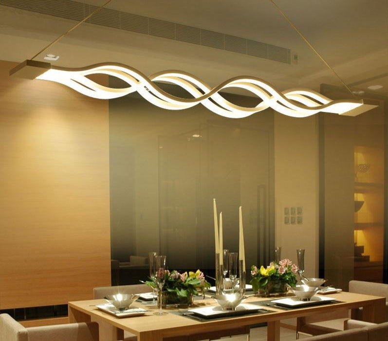 LED Wave Kronleuchter