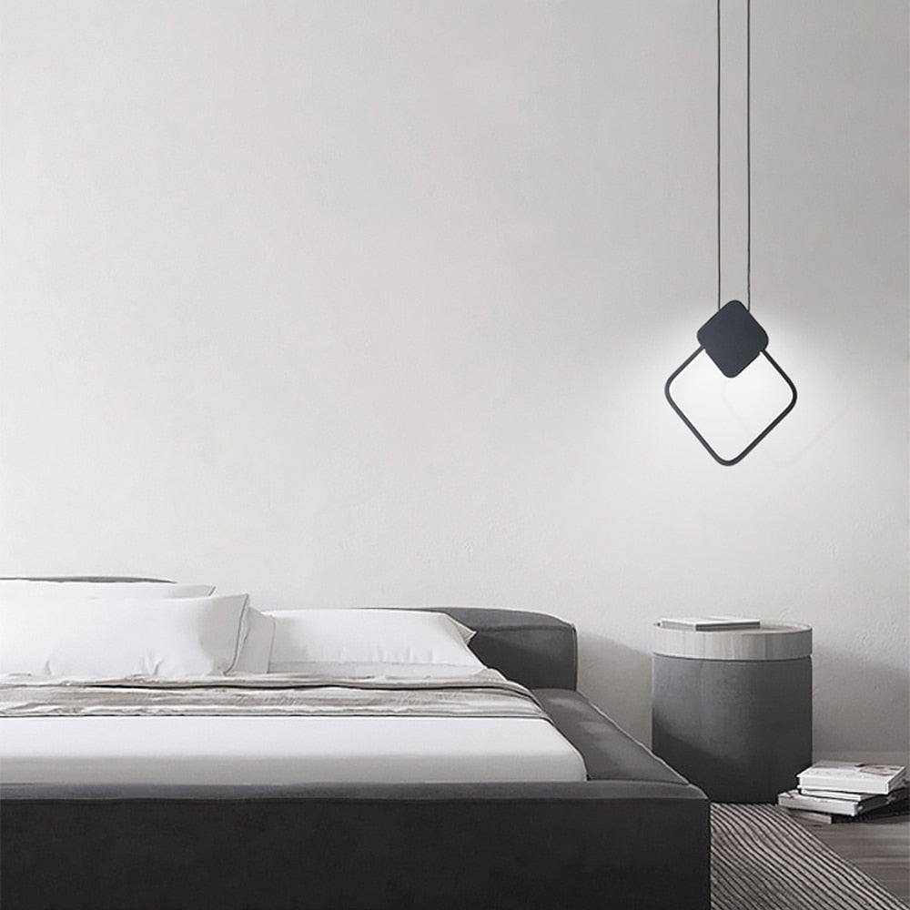 Moderne LED-Ring-Pendelleuchten