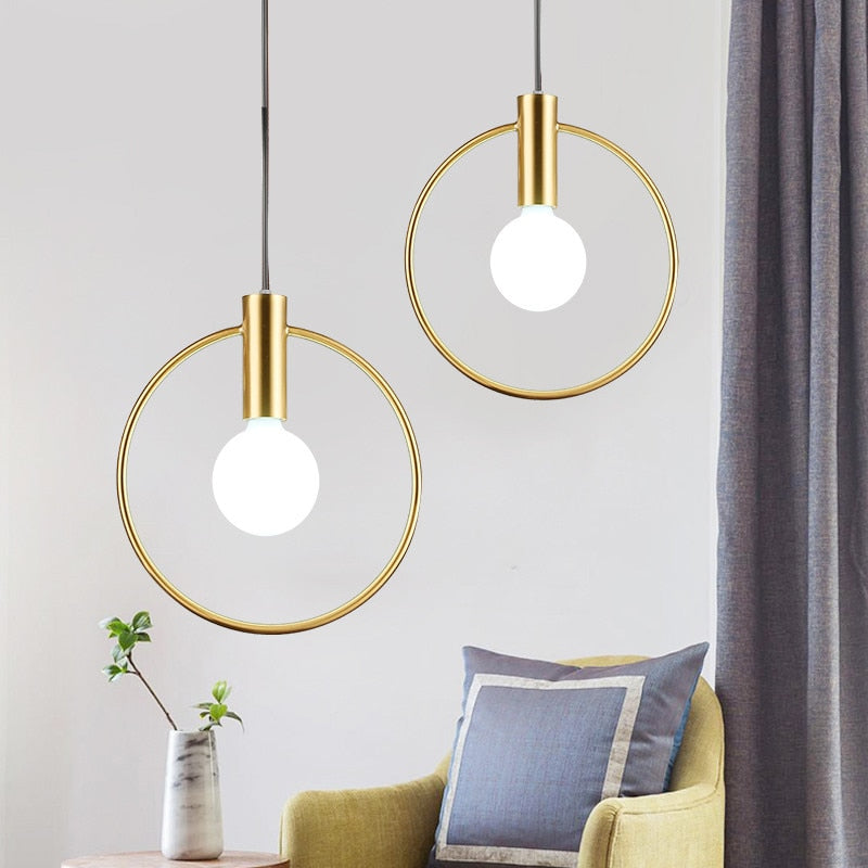 Moderne Frosted Glass Globe Pendelleuchten
