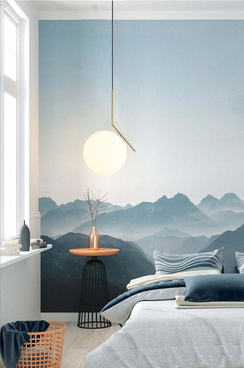 Nordic Frosted Glass Pendelleuchten