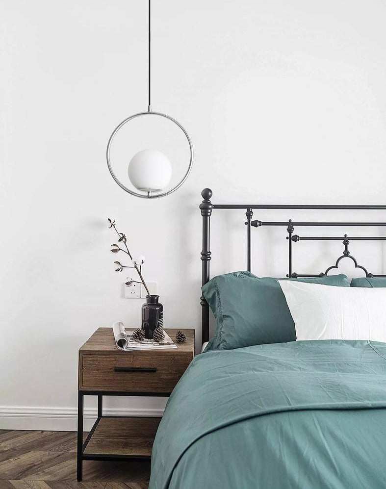 Nordic Frosted Glass Pendelleuchten