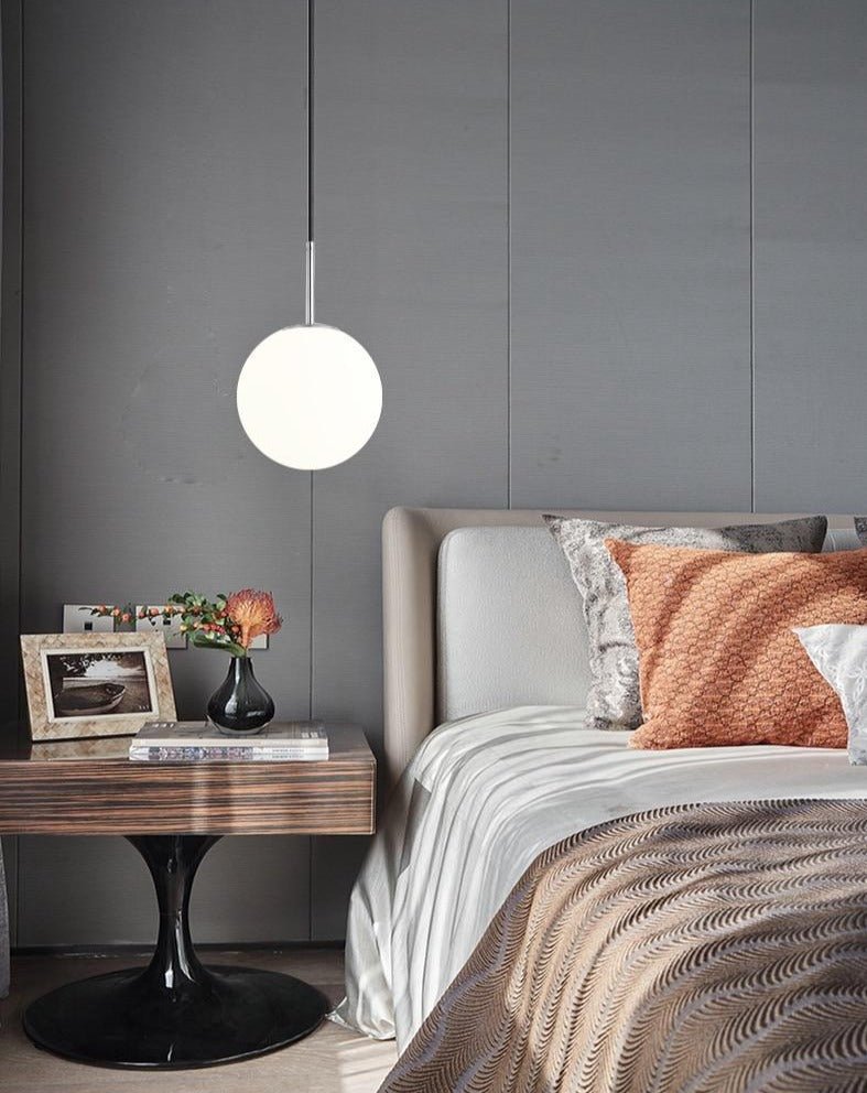 Nordic Frosted Glass Pendelleuchten