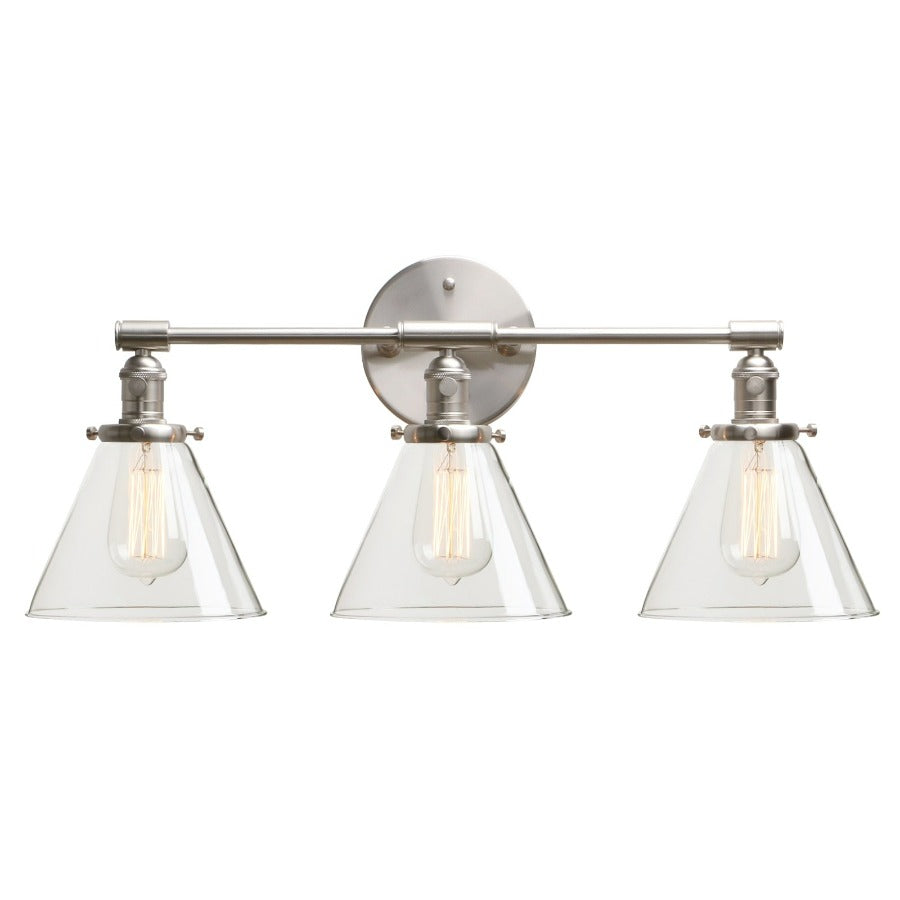 Drei-Birnen Franklin Vintage-Wandlampe