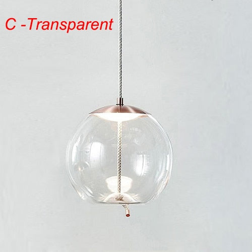 Nordic Rope & Glass Pendelleuchten