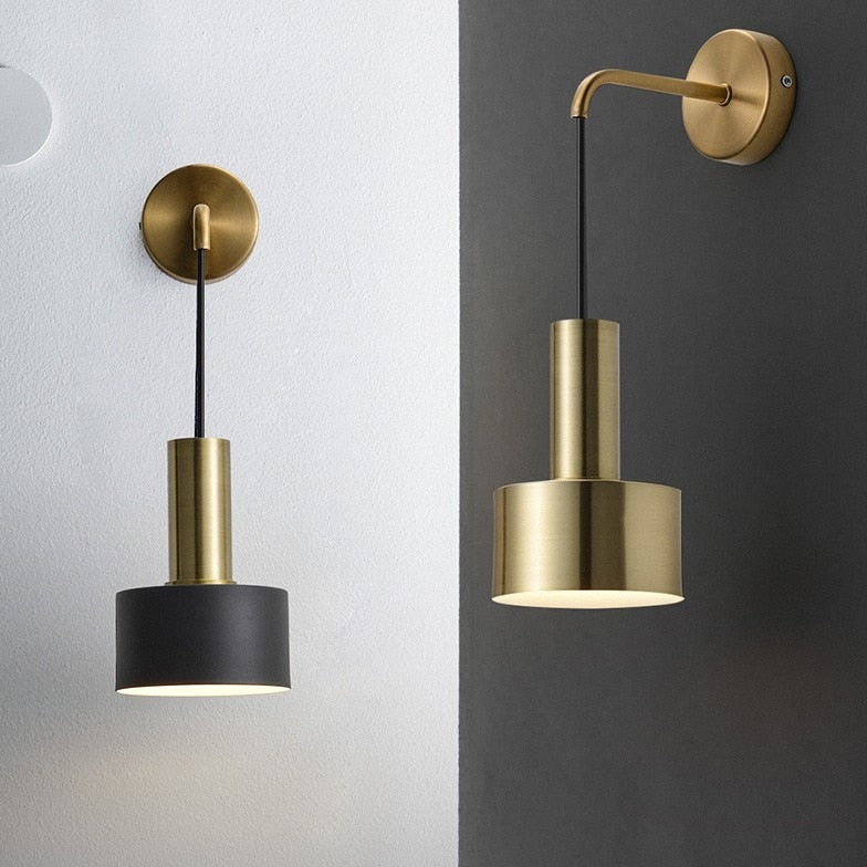 Moderne nordische Wandlampe