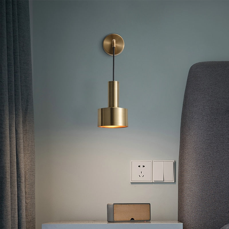 Moderne nordische Wandlampe