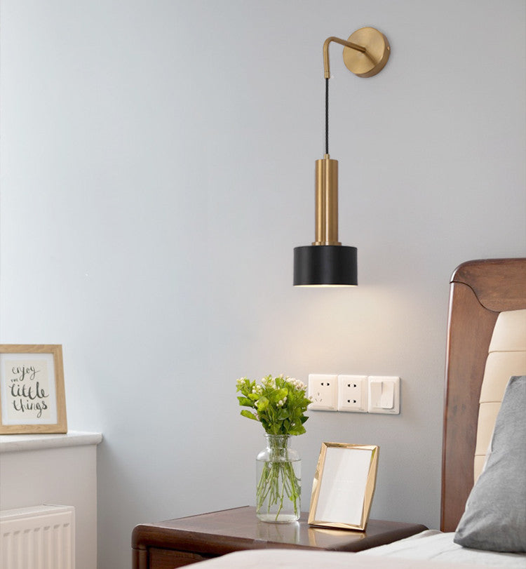 Moderne nordische Wandlampe