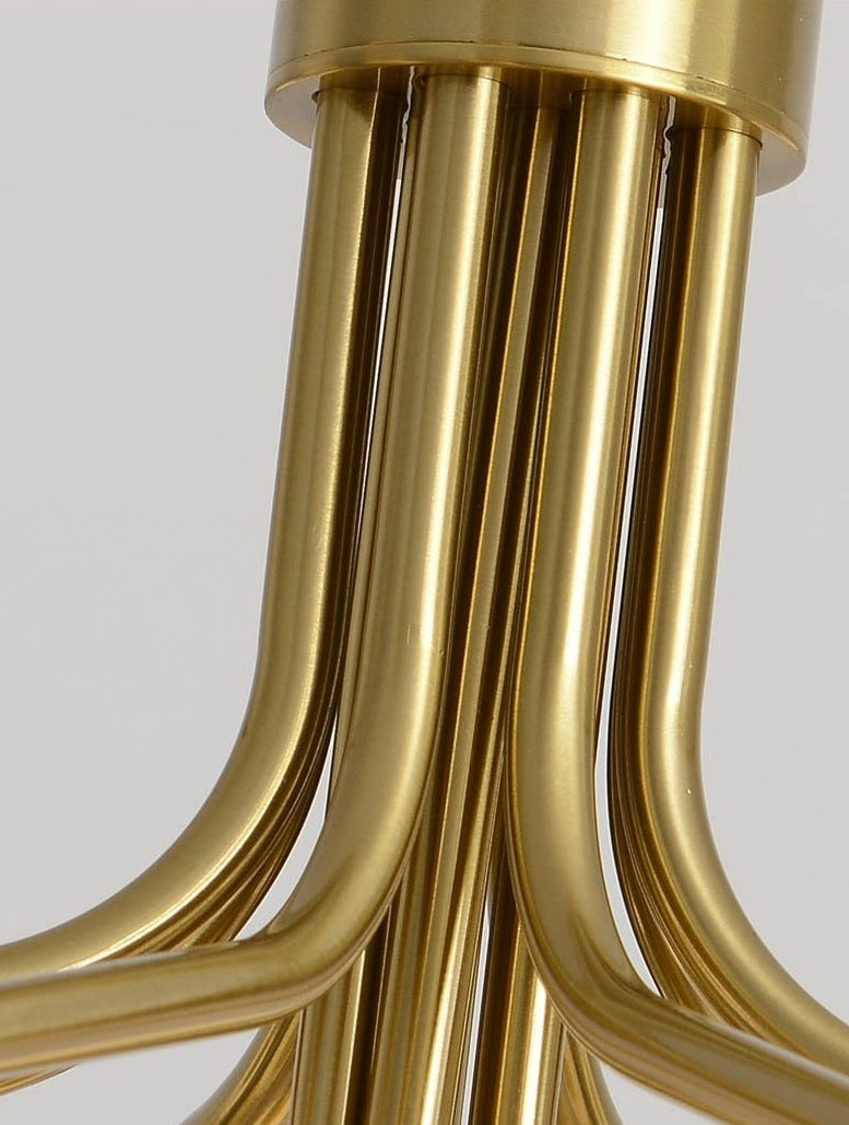 Elena - Moderner Glas-Globus-Kronleuchter