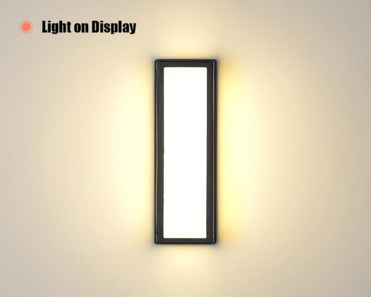 Moderne LED-Außenwandlampe