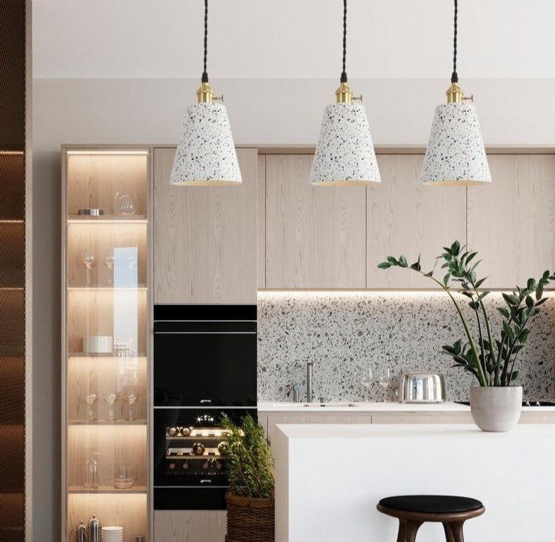 Sable – Moderne Terrazzo Pendelleuchten