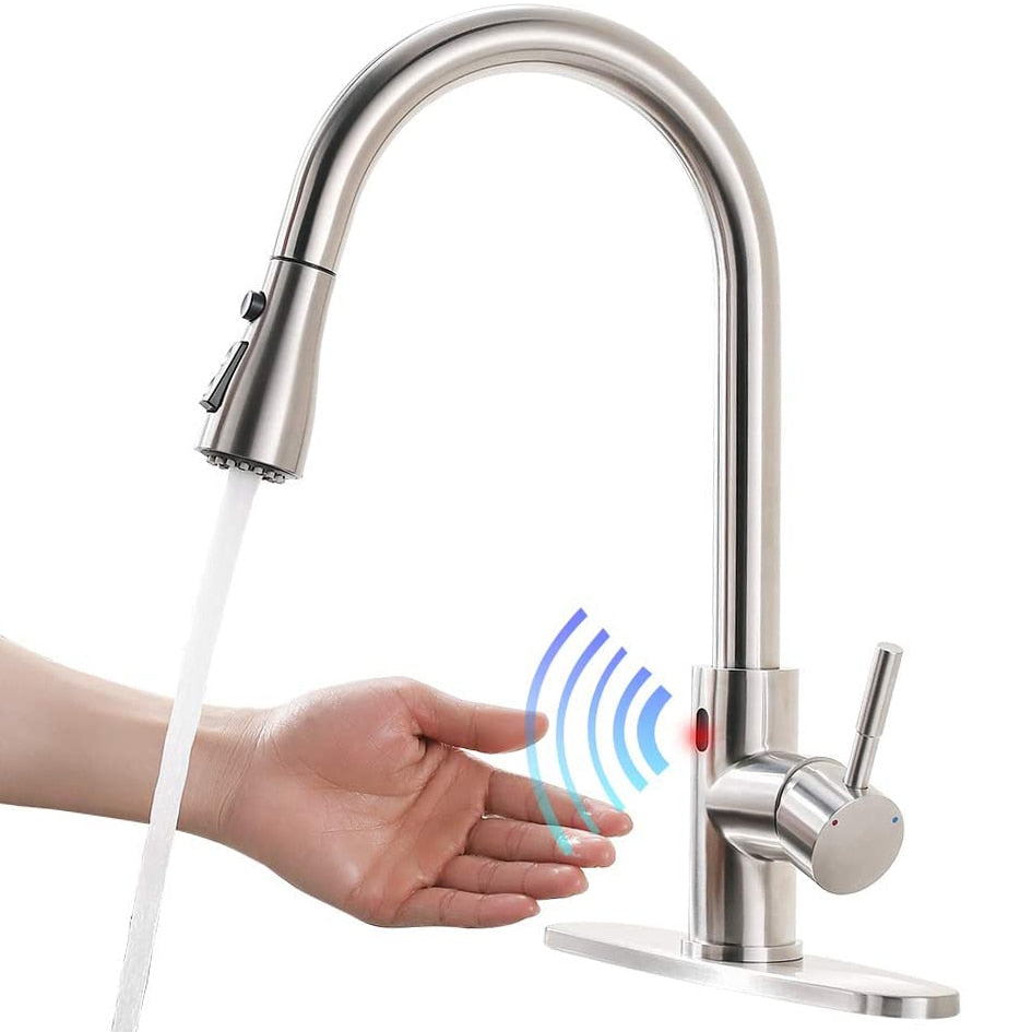 Berührungslose Smart Sensor Küchenarmatur
