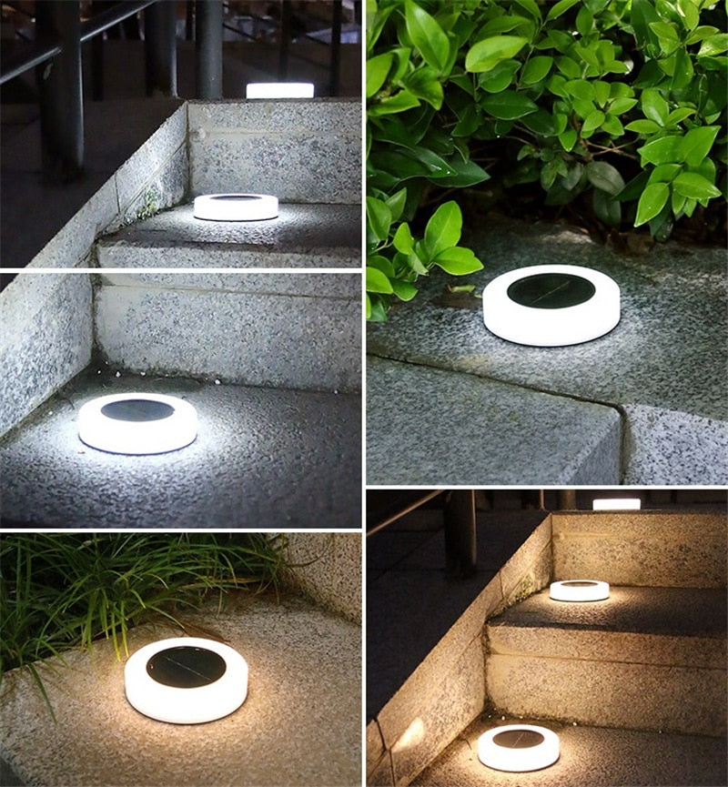 Solar LED Disc-Gehweglichter