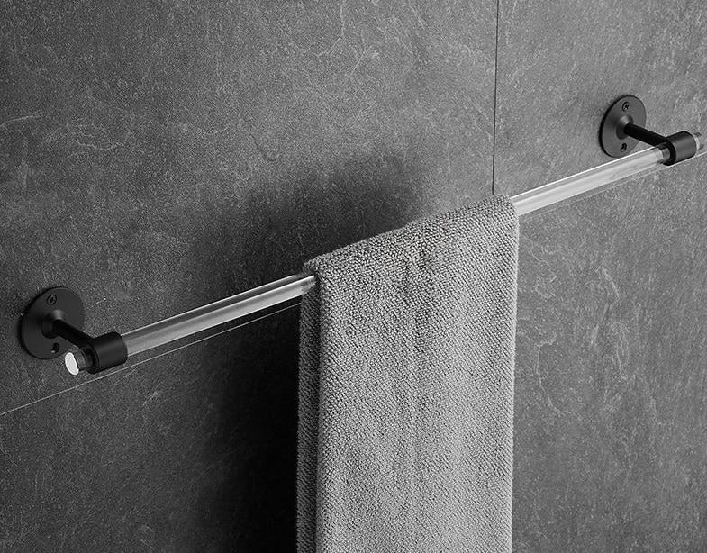 Modernes Transparentes Badezimmer-Hardware-Set