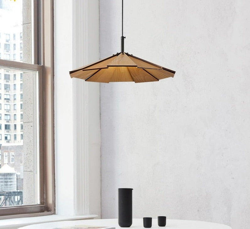 Wren - Moderne Holz Pendelleuchte