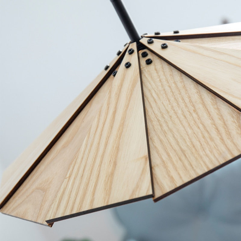Wren - Moderne Holz Pendelleuchte