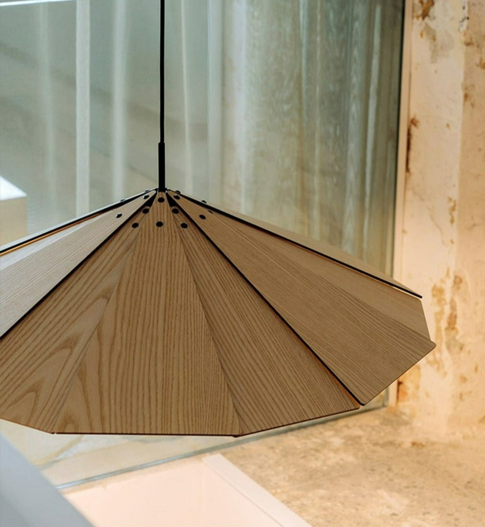 Wren - Moderne Holz Pendelleuchte
