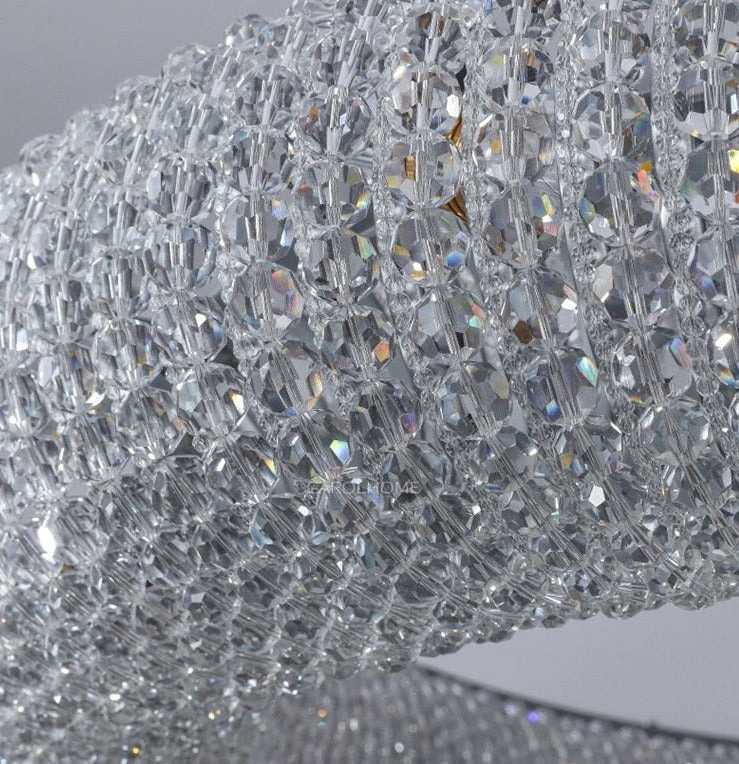 Designer Glas-Kristall-Kronleuchter