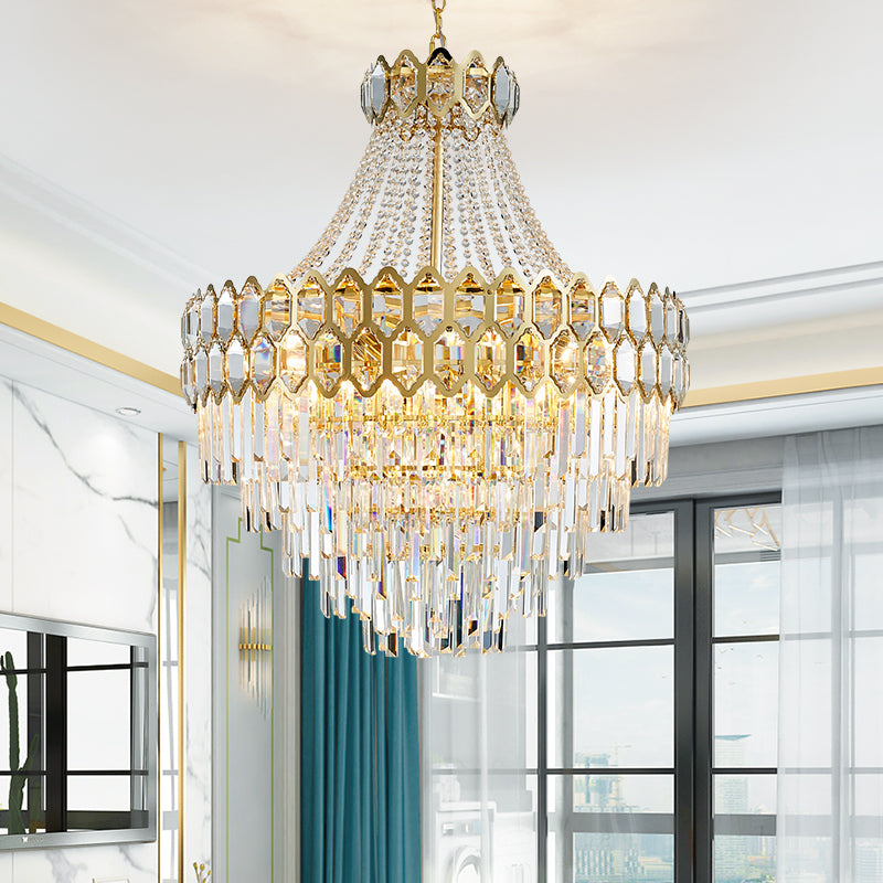 Cassius - Luxus Glas-Kristall-Kronleuchter