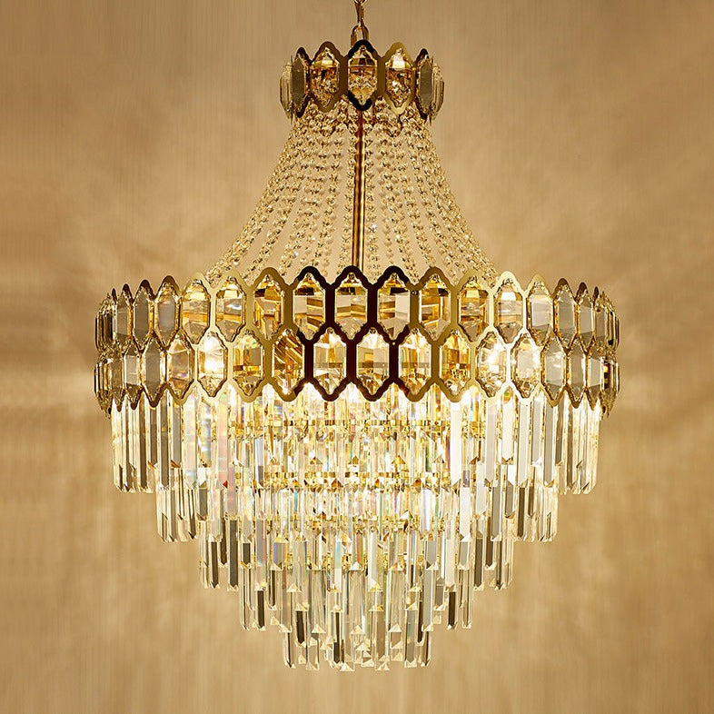 Cassius - Luxus Glas-Kristall-Kronleuchter
