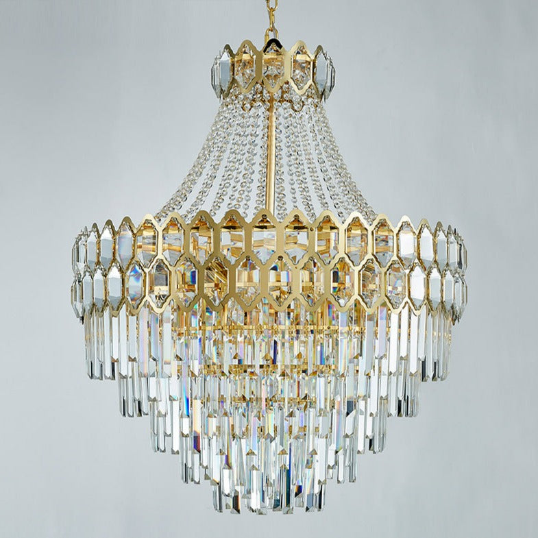 Cassius - Luxus Glas-Kristall-Kronleuchter