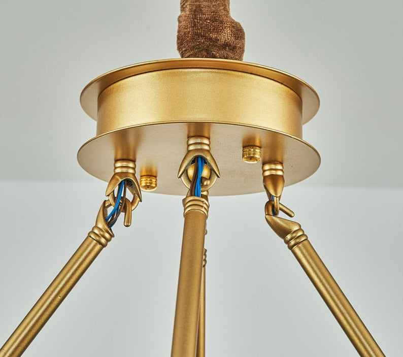 Jordy - Moderner Glas-Kristall-Kronleuchter