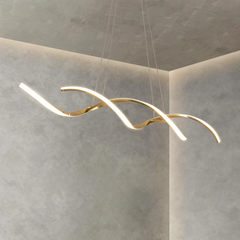 Moderne Helikale Pendelleuchte