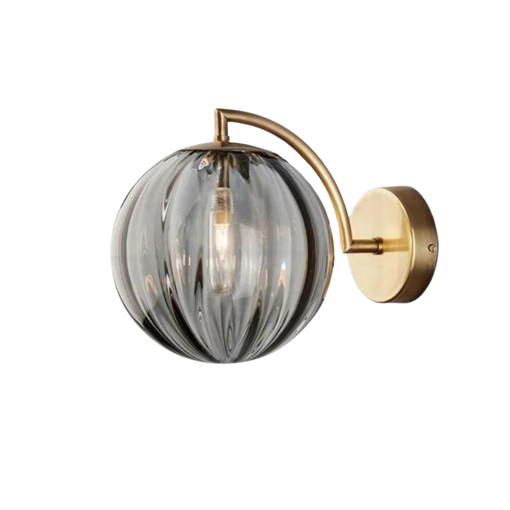Howard - Glas-Globus-Wandlampe