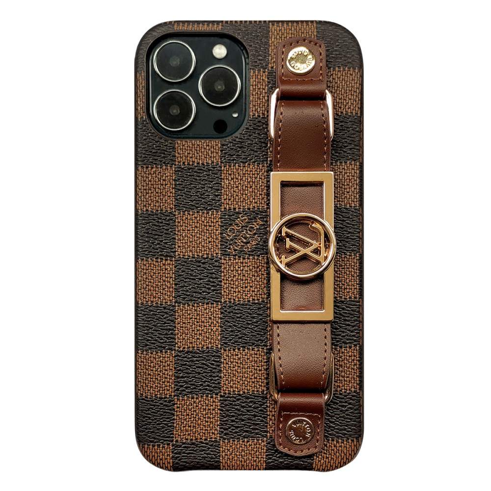 LUXURY LEATHER WRIST BAND IPHONE CASE