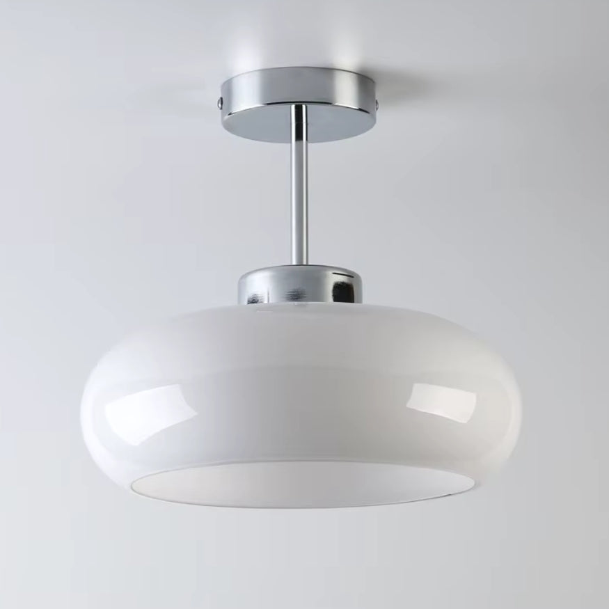 Daniel - Kreisförmige Glas-Deckenlampe