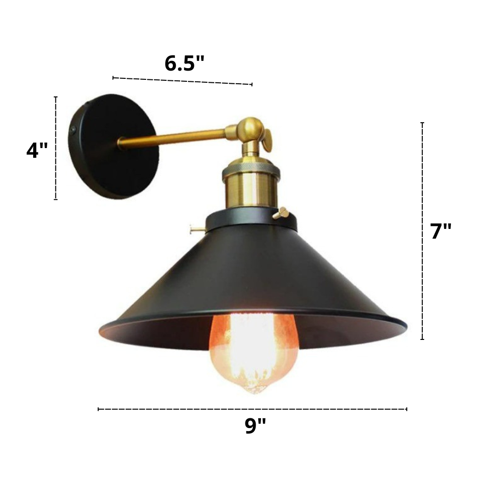 Vintage Wandlampe