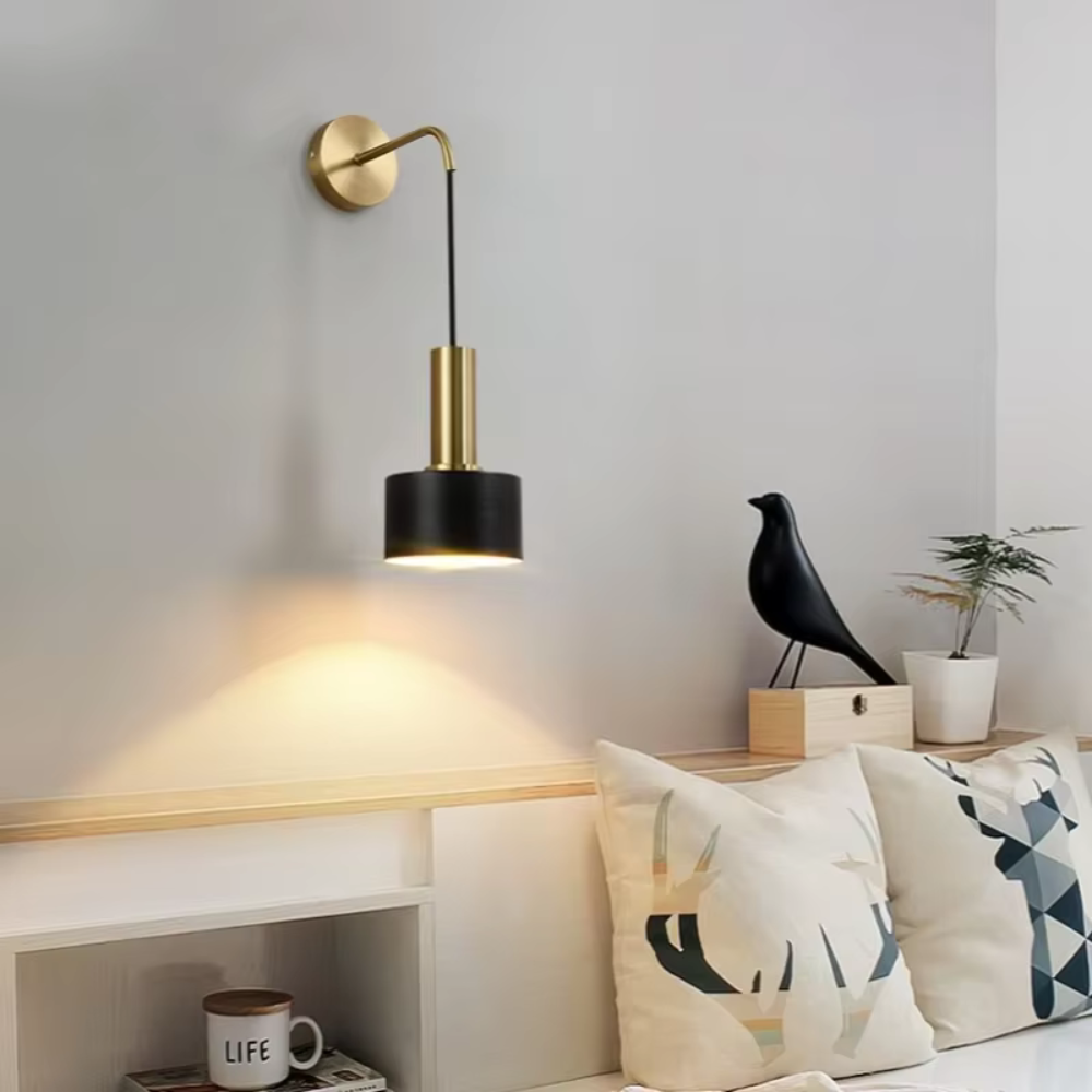 Moderne nordische Wandlampe