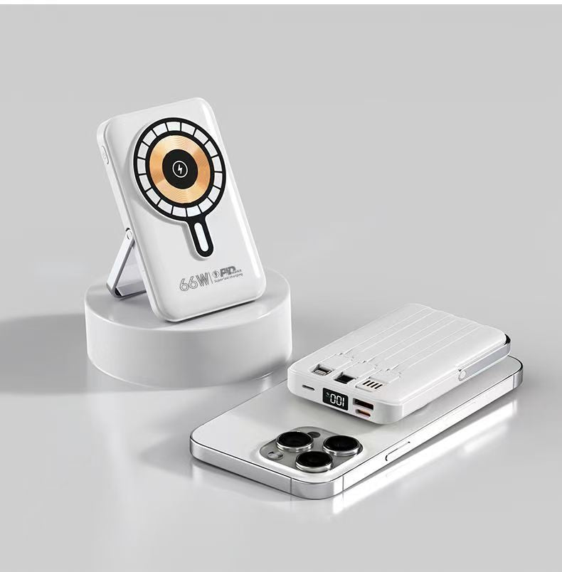 Mini Slim Magsafe Power Bank Magnetic Wireless Charger