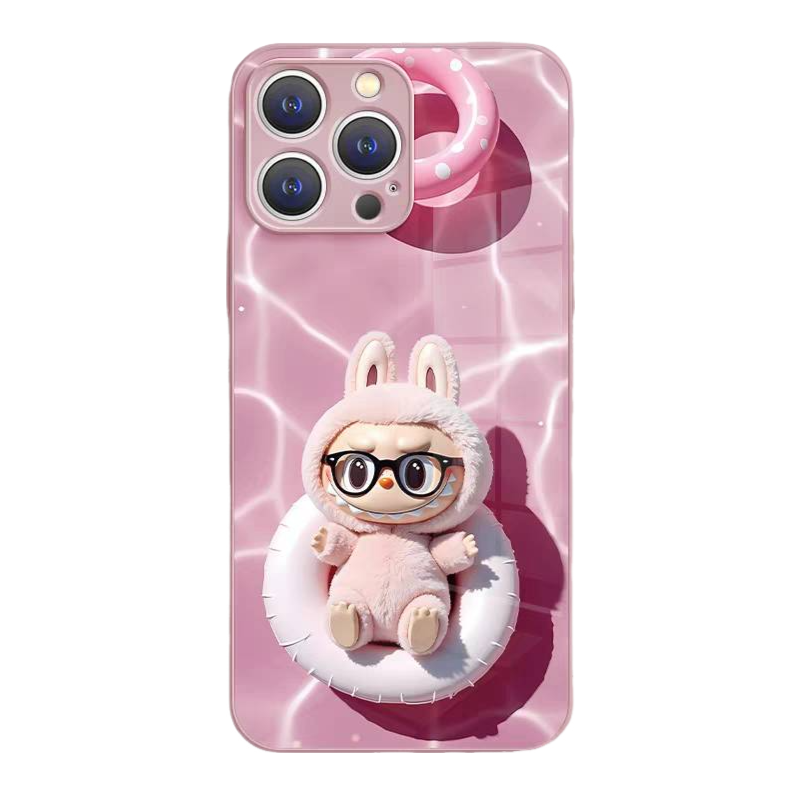 Labubu iPhone Case（Glass）