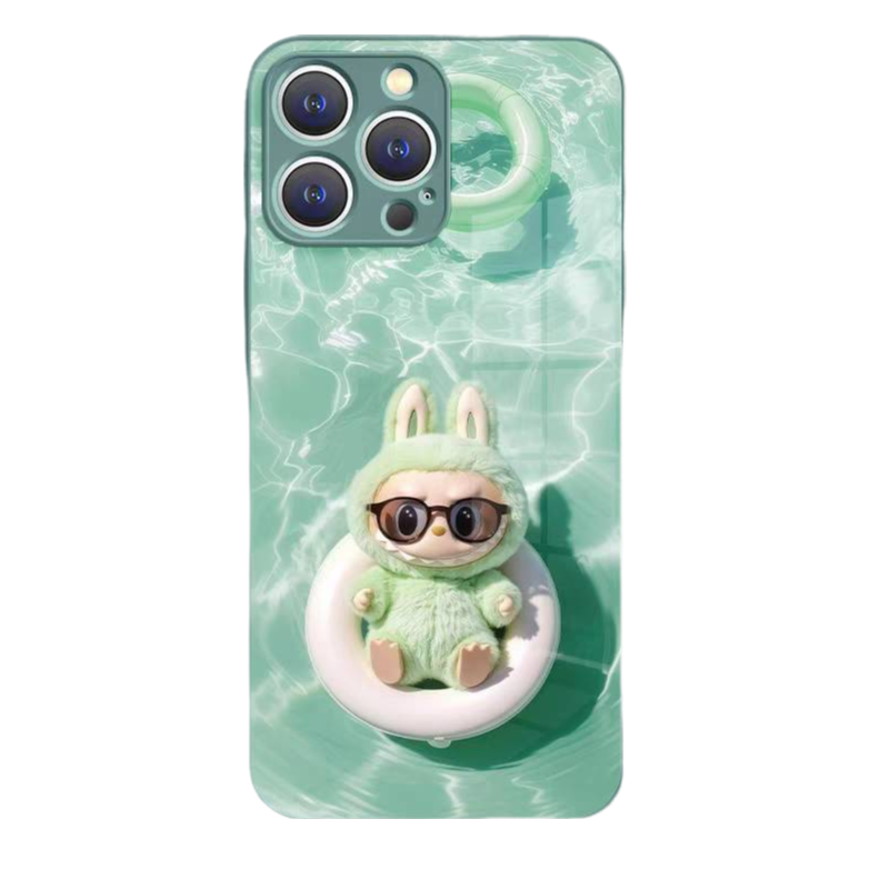 Labubu iPhone Case（Glass）