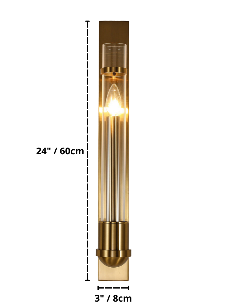 Aston - Moderne Schlanke Wandleuchte