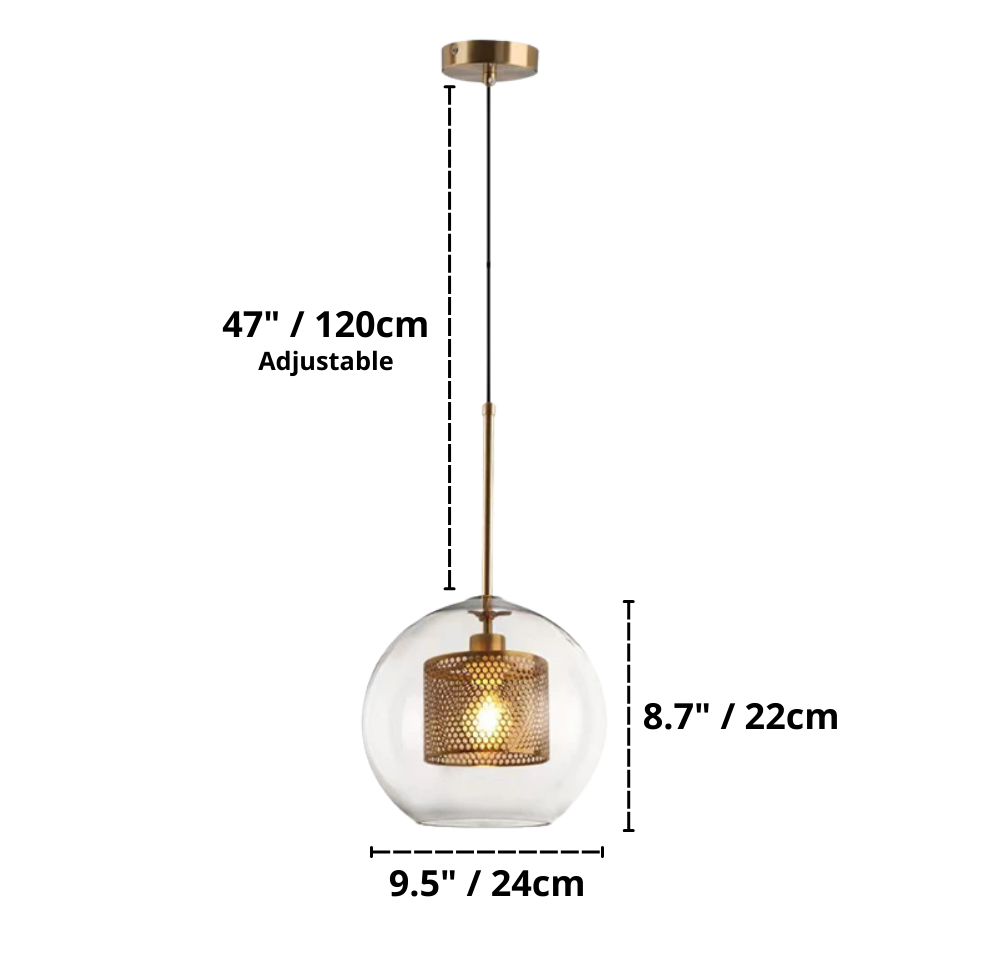 Salena - Glas Pendelleuchten