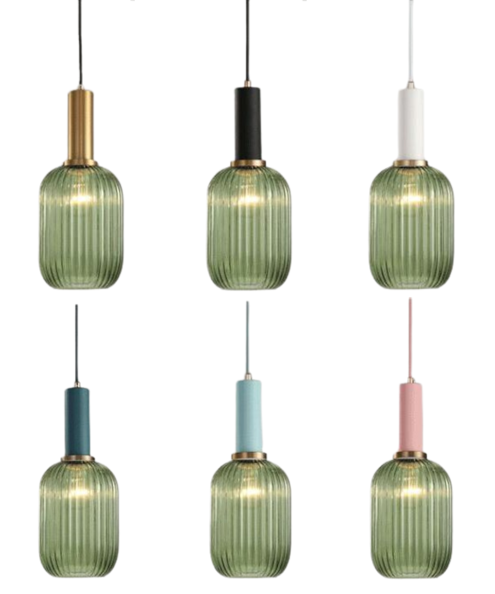 Walden - Vintage Texturierte Glas Pendelleuchten