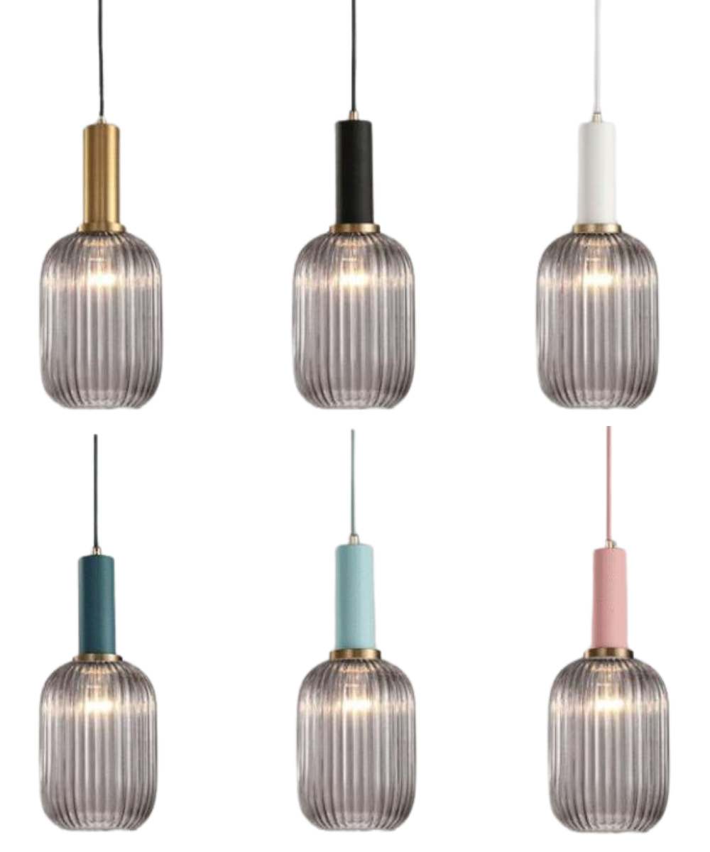 Walden - Vintage Texturierte Glas Pendelleuchten