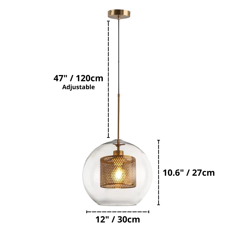 Salena - Glas Pendelleuchten