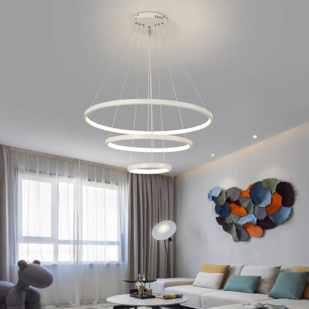 Moderner LED-Ring-Kronleuchter