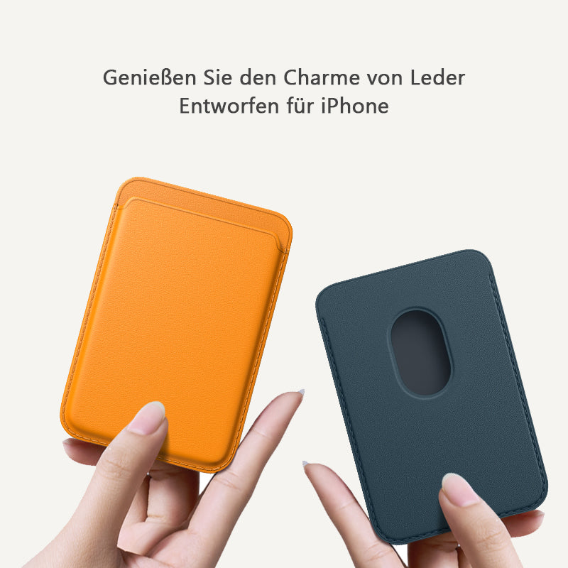 iPhone Leder Wallet
