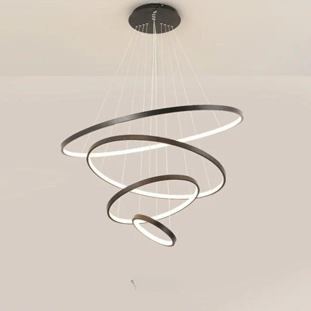Moderner LED-Ring-Kronleuchter