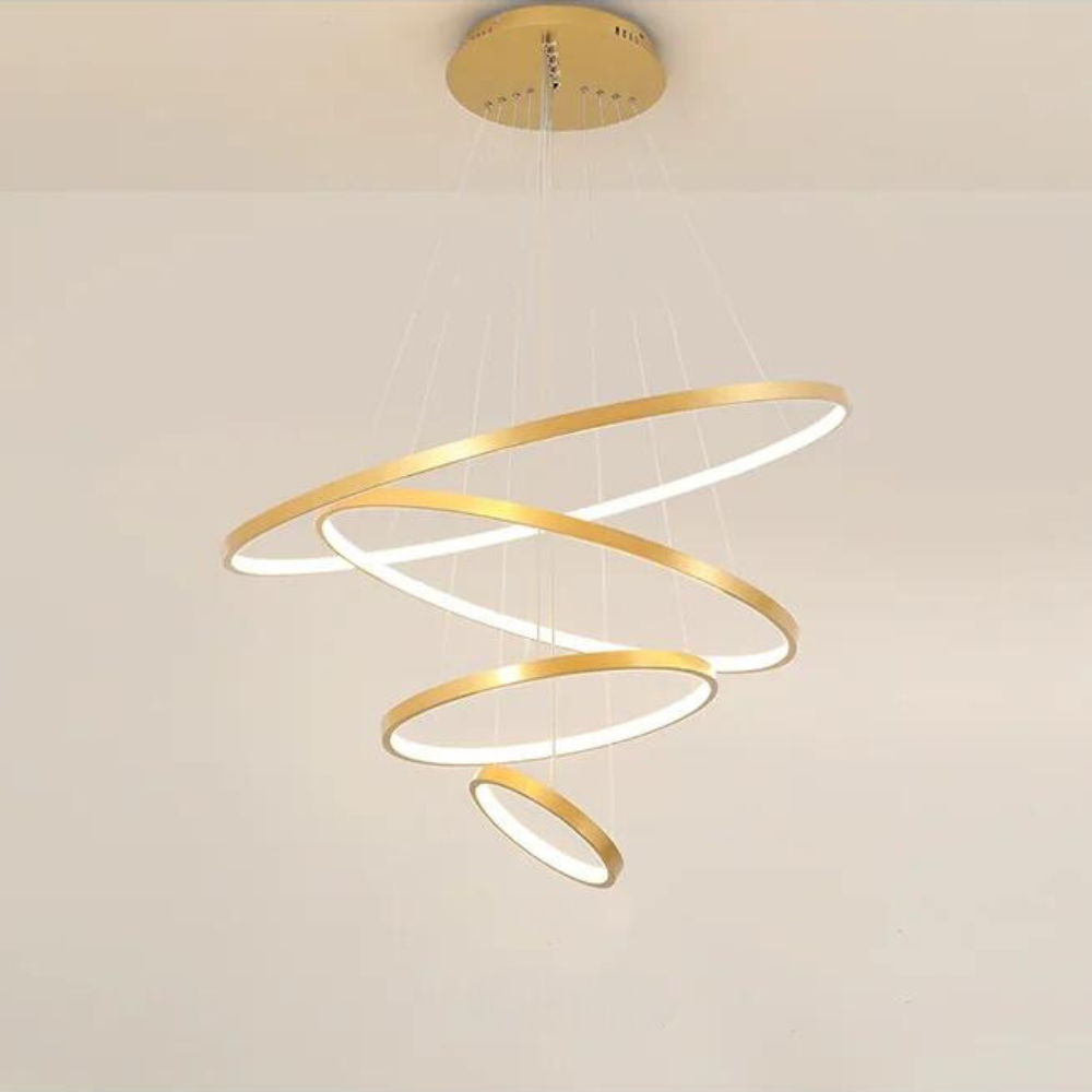 Moderner LED-Ring-Kronleuchter