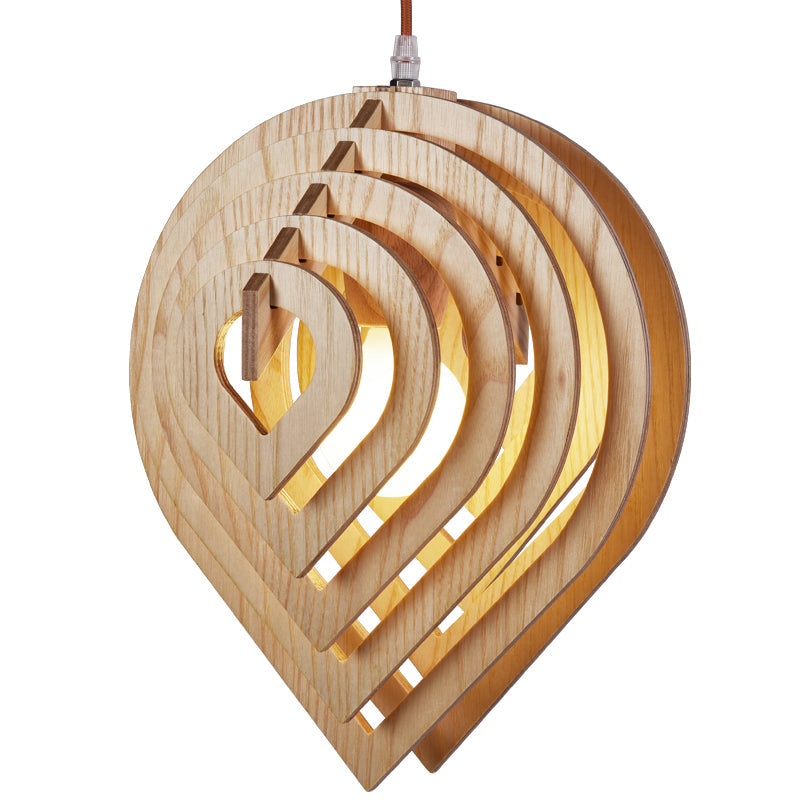 Harper - Moderne Holz-Pendelleuchte