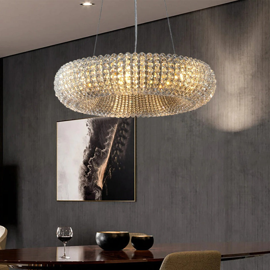 Designer Glas-Kristall-Kronleuchter